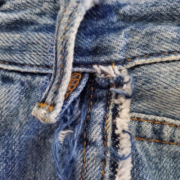 Frame Le Mix Frayed Patchwork Jeans (27) - Picture 4 of 7